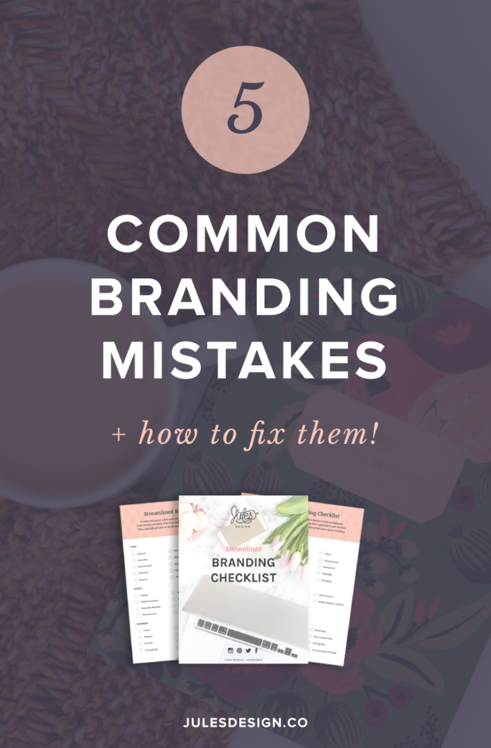 5 Common Branding Mistakes and how to fix them! All too often my clients are struggling with a disconnect between their branding and what their audience responds too. This leads to confusion within their brand and messaging. Unfortunately, this also means that the business is getting fewer leads and sales than it could be.