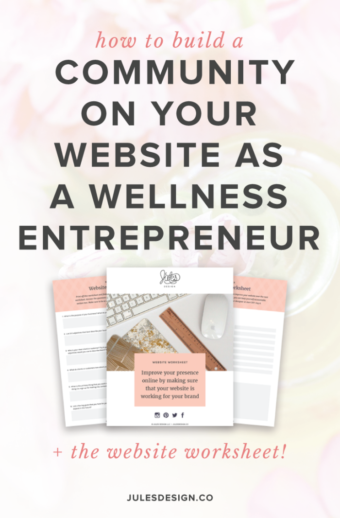 How to build a community on your website as a wellness entrepreneur + the website worksheet! One of the best ways to increase your visibility is to create quality content that positions you as an expert in your field. A blog allows people to understand your business better by acting as a nice introduction to who you are and what you do. 