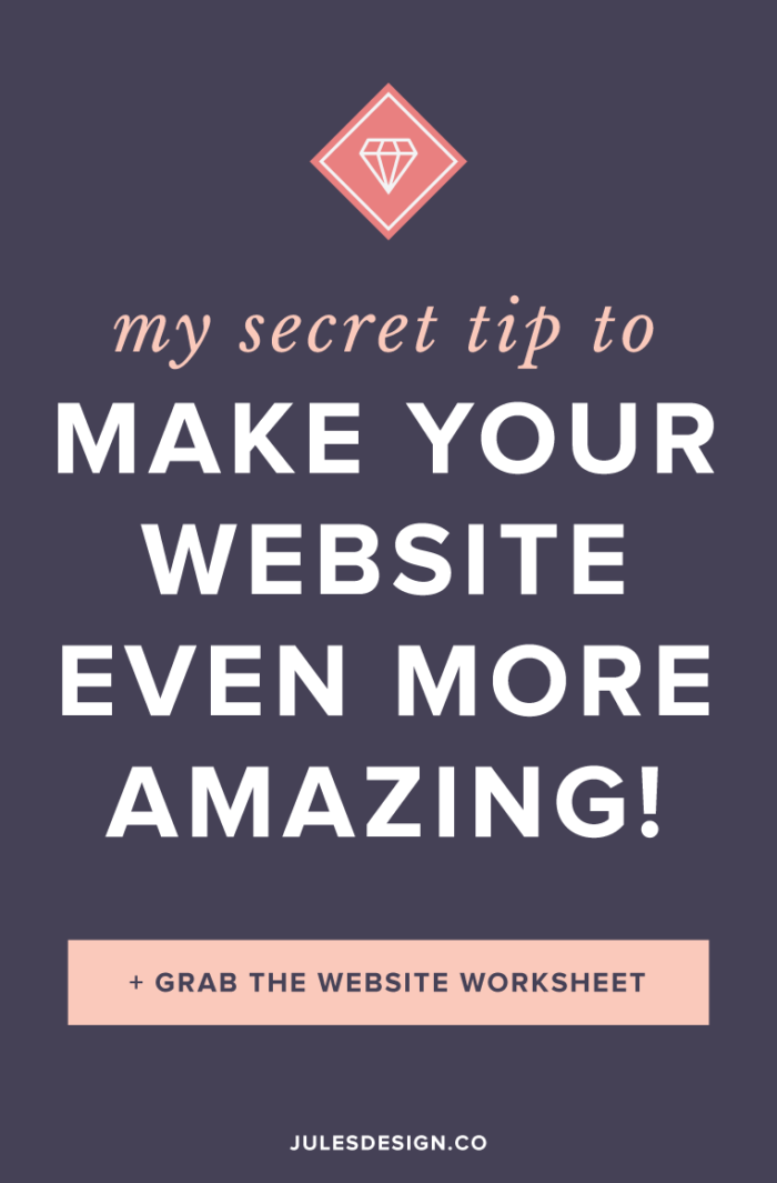 My secret tip to make your website even more amazing! Plus, grab the website worksheet. Keep in mind that with stock photography, anyone can download or purchase the same image as you. This means that you might see your image around the internet from time to time. For truly unique photography, you can take the photos yourself or hire someone to help you.