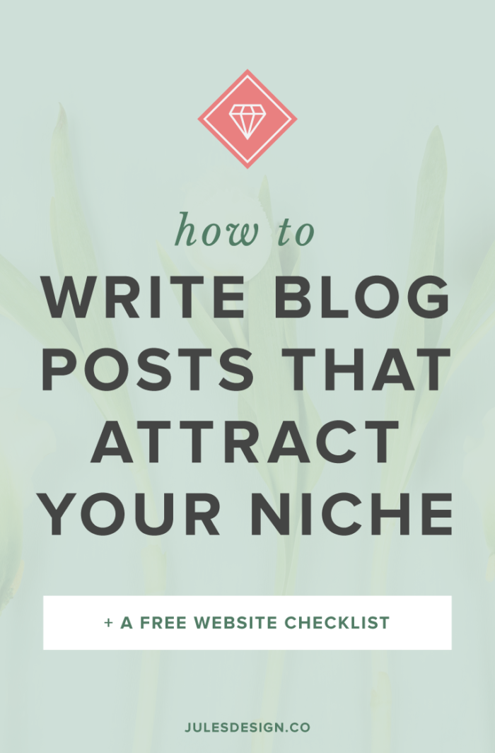 How to write blog posts that attract your niche. Becuase blogging is such a time-consuming process, you need to make sure that you're getting as much as you can from each blog post that you create. Don't let your blog posts fall into the archives, never to be seen again! Try implementing these 6 strategies to ensure that your blog post continues to be seen on a regular basis.