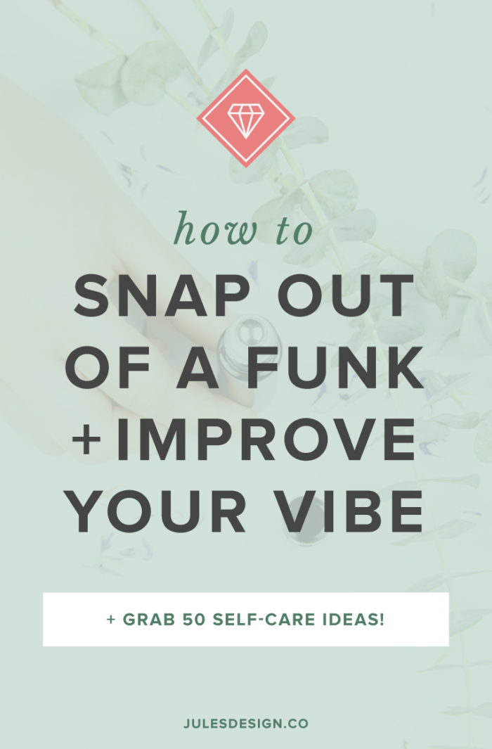 How to snap out of a funk and improve your vibe. I used to be a pretty stressed out lady boss until I started making some intentional changes to my routine. These things have all helped, in their own little way, to keep stress at bay and productivity high. Keep reading to find out the 8 ways that you can improve your mood at work.