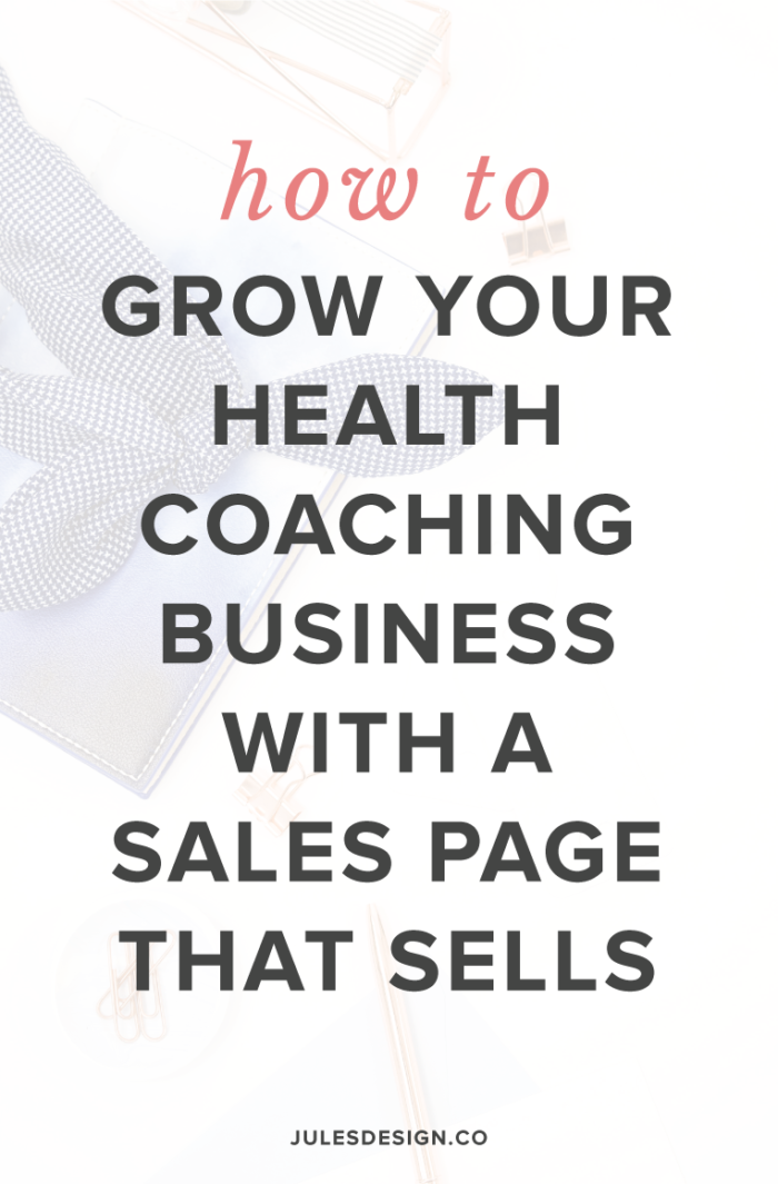 How to grow your health coaching business with a sales page that sells. The goal of the sales page is to turn that viewer into a buyer. Make the call to action to buy crystal clear so that they can’t possibly miss it on the page. When you place testimonials in this section of the page, it will really solidify in their mind that this is the right fit for them. It will help them to realize this by seeing themselves through another person's results. This is why results based testimonials are the best! 