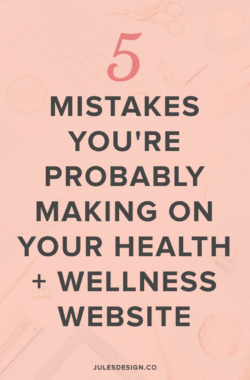 5 Mistakes You're Probably Making On Your Health + Fitness Website ...