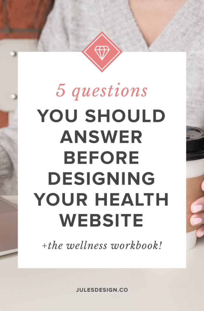 5 questions you should answer before designing your health website. You should be crystal clear on who your ideal client is before jumping into a website design project. Start by creating a client avatar. This will give you a good overall idea of who you want to work with and what they are like. What are your client's pain points and how does your service offering measure up with them? The copy on your website is just as important as your design elements. If your copy is all fluff and isn’t targeted to the right people then it won’t sell your services.