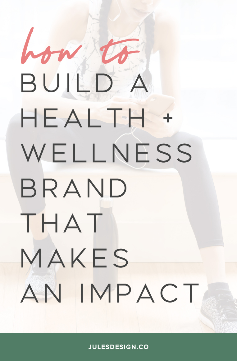 How to build a health + wellness brand that makes an impact. Branding is so much more than just your pretty logo and websites color scheme. From the kind of message you want to send to the world, to how you want to spend your day, all these things are being used to establish your brand and business.