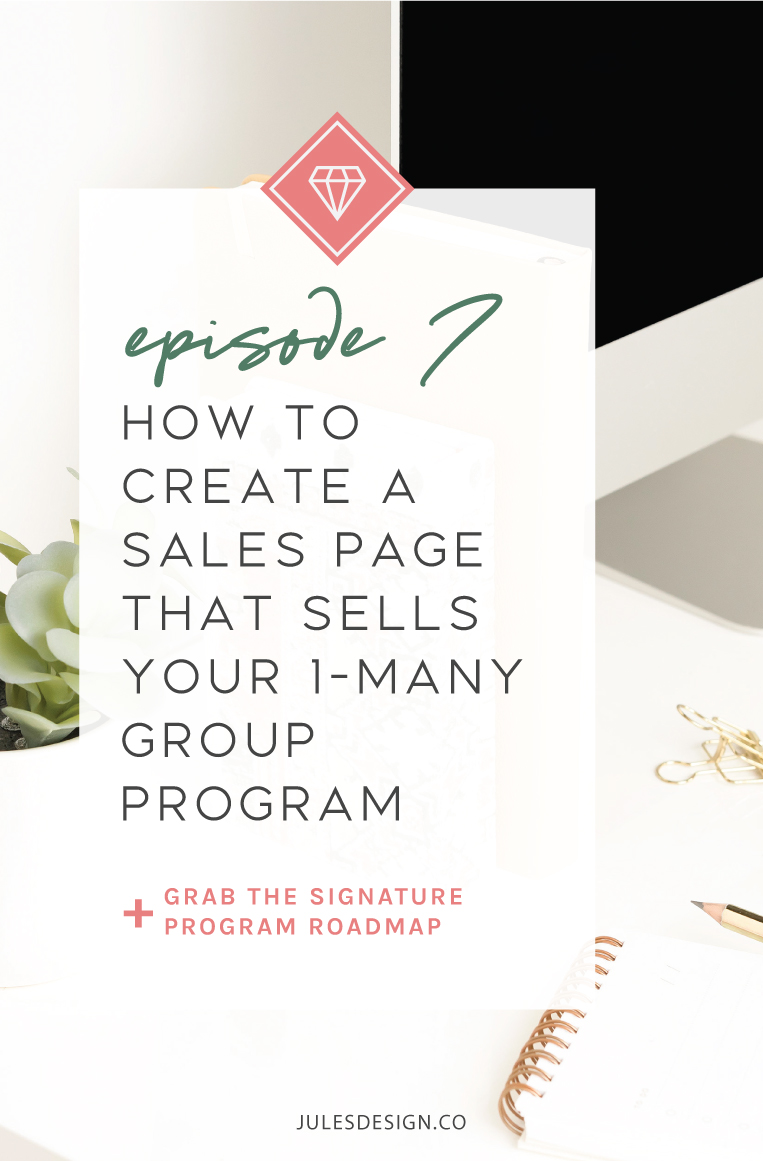 How to create a sales page that sells your 1-many group program for your health and wellness business. Plus grab the signature program roadmap. Today’s episode will walk you through exactly what you should include on your program's sales page so that it sells to your ideal client. The goal is to build a results-focused sales page that clearly explains the value and invites people to join in. 