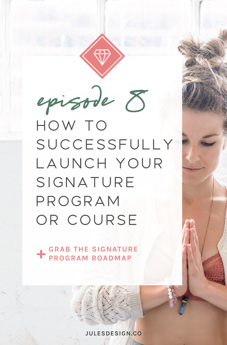 Episode 8 of the Go-To Wellness Pro Podcast! How to Successfully Launch Your Signature Program or Course. Plus, grab the signature program roadmap that goes along with today's episode for health and wellness pros. We'll cover everything from video thumbnails, to branding, to writing all of your core copy. You'll learn all my tips & tricks for success along the way. By the end, you'll have a clear picture of what to create and how to get started. 
