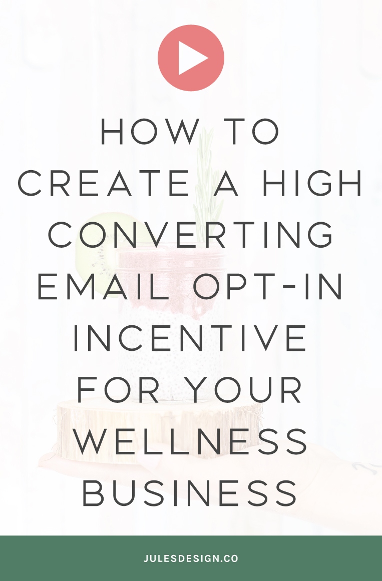 How to create a high converting email opt-in incentive for your wellness business. I'll share the top 3 mistakes that I see health and wellness pros making with their current email opt-in freebies. Plus, how to fix these common mistakes and create a high converting incentive for your ideal client.