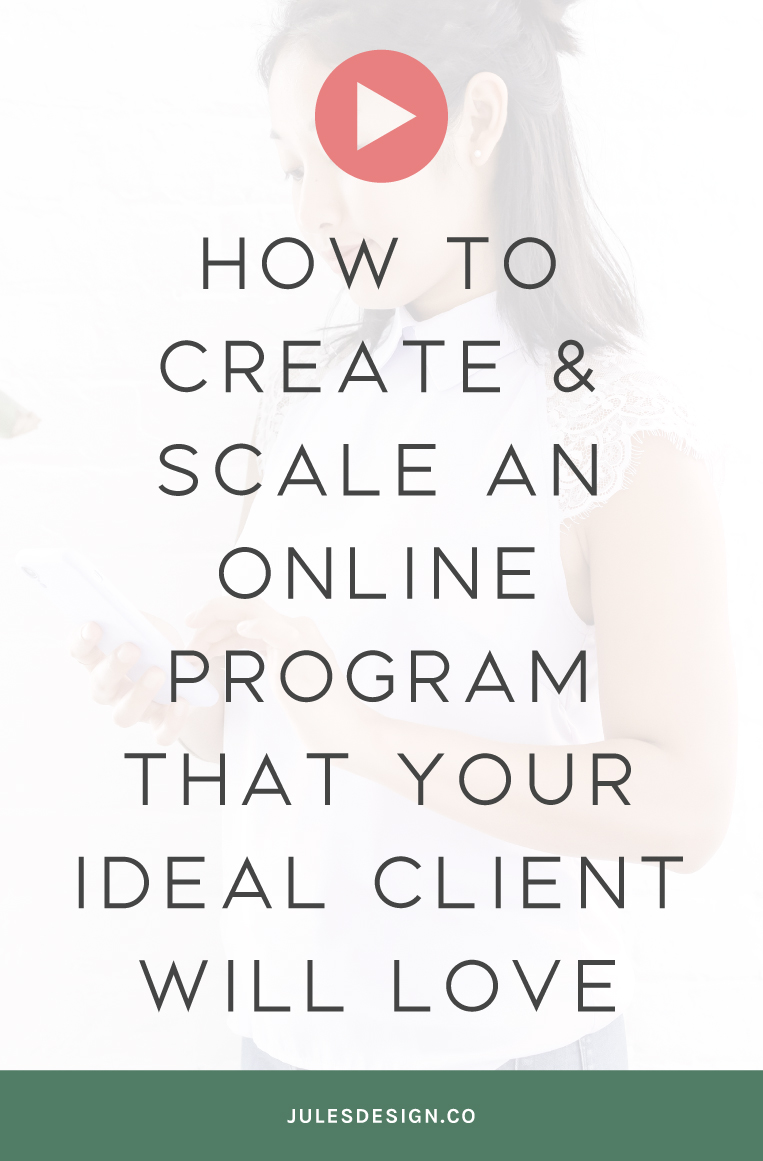 How to create and scale and online program that your ideal client will love! The reality is that if your ideal client doesn't want your program then they aren't going to buy it. Creating everything with your ideal client in mind will set you up for a successful health & wellness business.