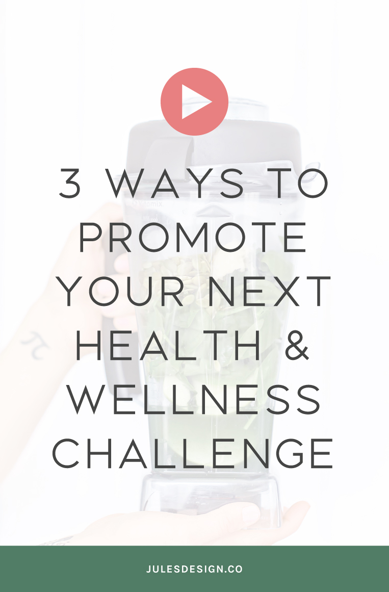 3 ways to promote your next health and wellness challenge. 3 easy ways to promote your next challenge without having to spend money on paid ads. How early and often you should post and share about your free challenge with your audience.