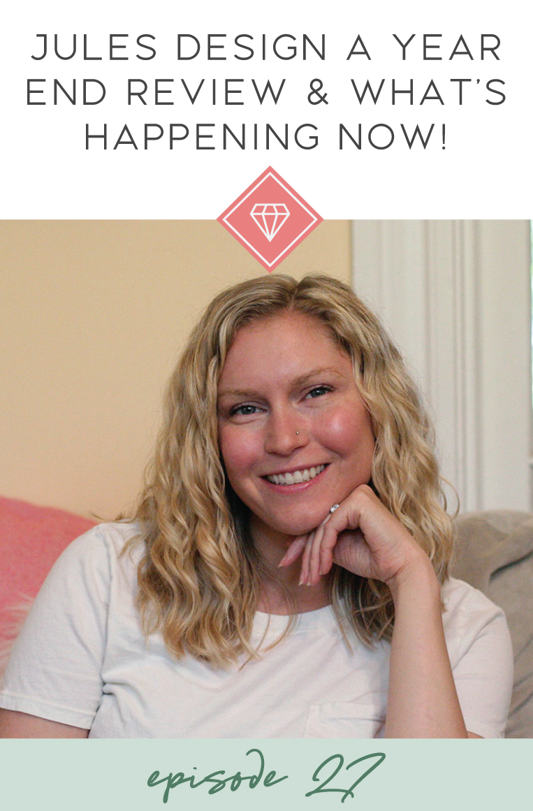 Jules Design A Year in Review & What’s Happening Now! Listen to episode 27 of the Go-To Wellness Pro Podcast! I cover, my accomplishments in 2019 and how these affected my business. Plus, my goals and intentions for 2020!