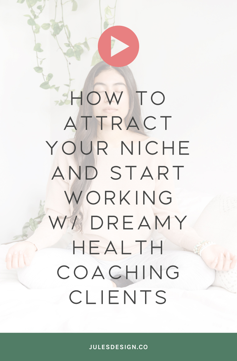 How to attract your niche and start working with dreamy health coaching clients. Listen to episode 32 of the Go-To Wellness Pro Podcast! This week's episode is all about why you're attracting the wrong clients to your health business.  So maybe that means that your clients aren't willing to pay your premium prices or you're getting inquiries from people outside of your niche.