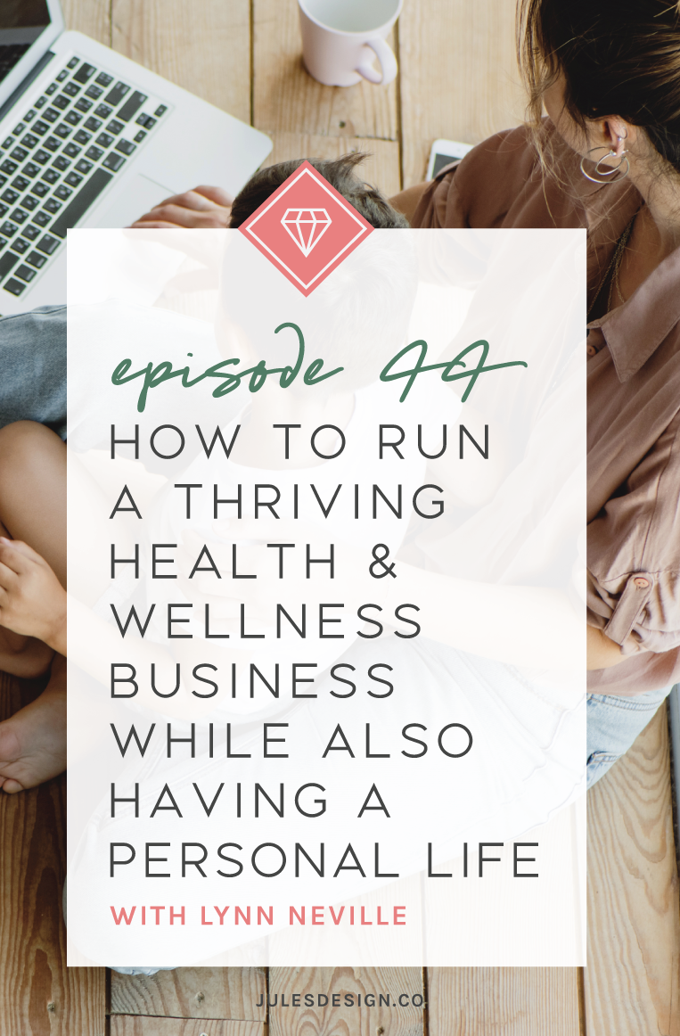 Episode 44 of the Go-To Wellness Pro Podcast - How to run a thriving health and wellness business while also have a personal life with Lynn Neville. Lynn and I chat about why balancing family and work are challenging.  We cover our favorite tools to turn chaos into clarity. Plus, how done-for-you content can level up your business.   Yes, this episode will be super helpful for busy moms! But honestly, don't we all struggle with that work-life balance sometimes?