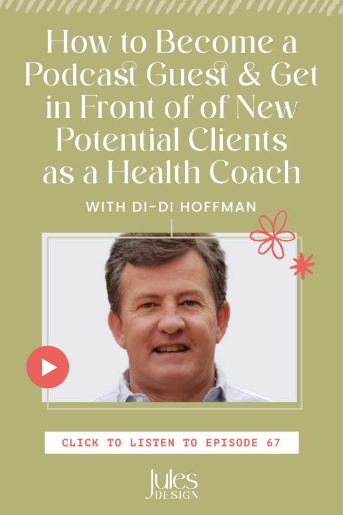 How to Become a Podcast Guest & Get in Front of of New Potential Clients as a Health Coach.

If you’re looking for a marketing strategy that is all about networking and connecting with your audience directly through education and value-based content then podcast guesting could be a great fit for your health and fitness business. 